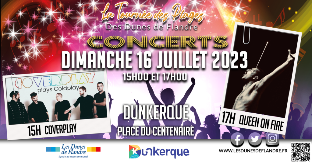 Concerts de la Tournée des plages des Dunes de Flandre à Dunkerque